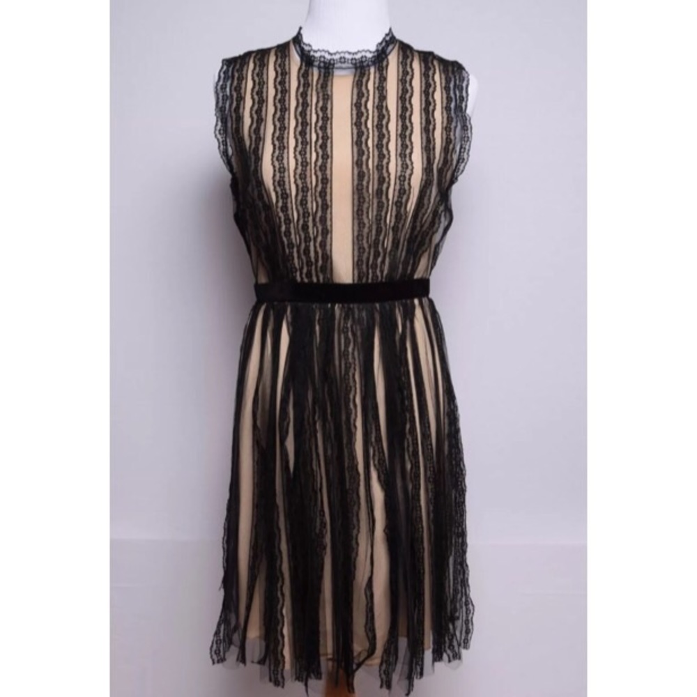 RED Valentino Lace A-Line Cocktail Dress - Picture 1 of 8